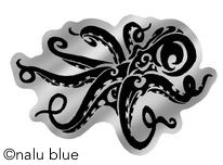 Nalu Blue Decals