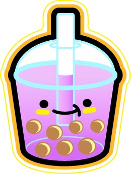 taro boba drink